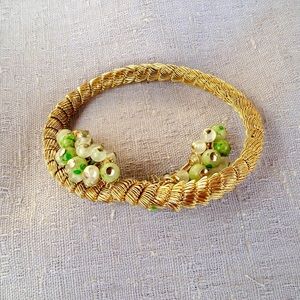 Vintage Mid Century Victorian Rev Bypass Bracelet